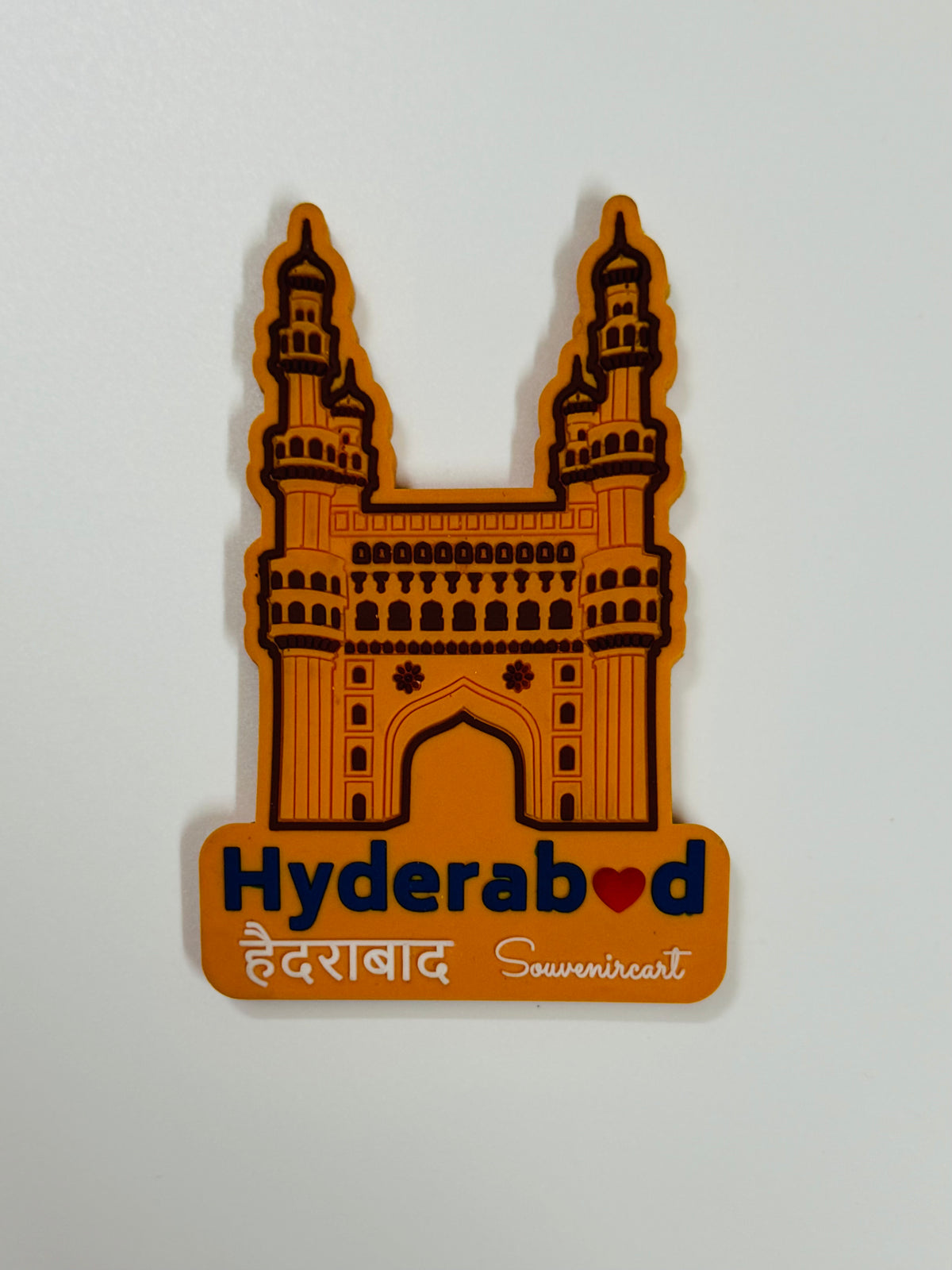 Charminar Magnet (Orange)
